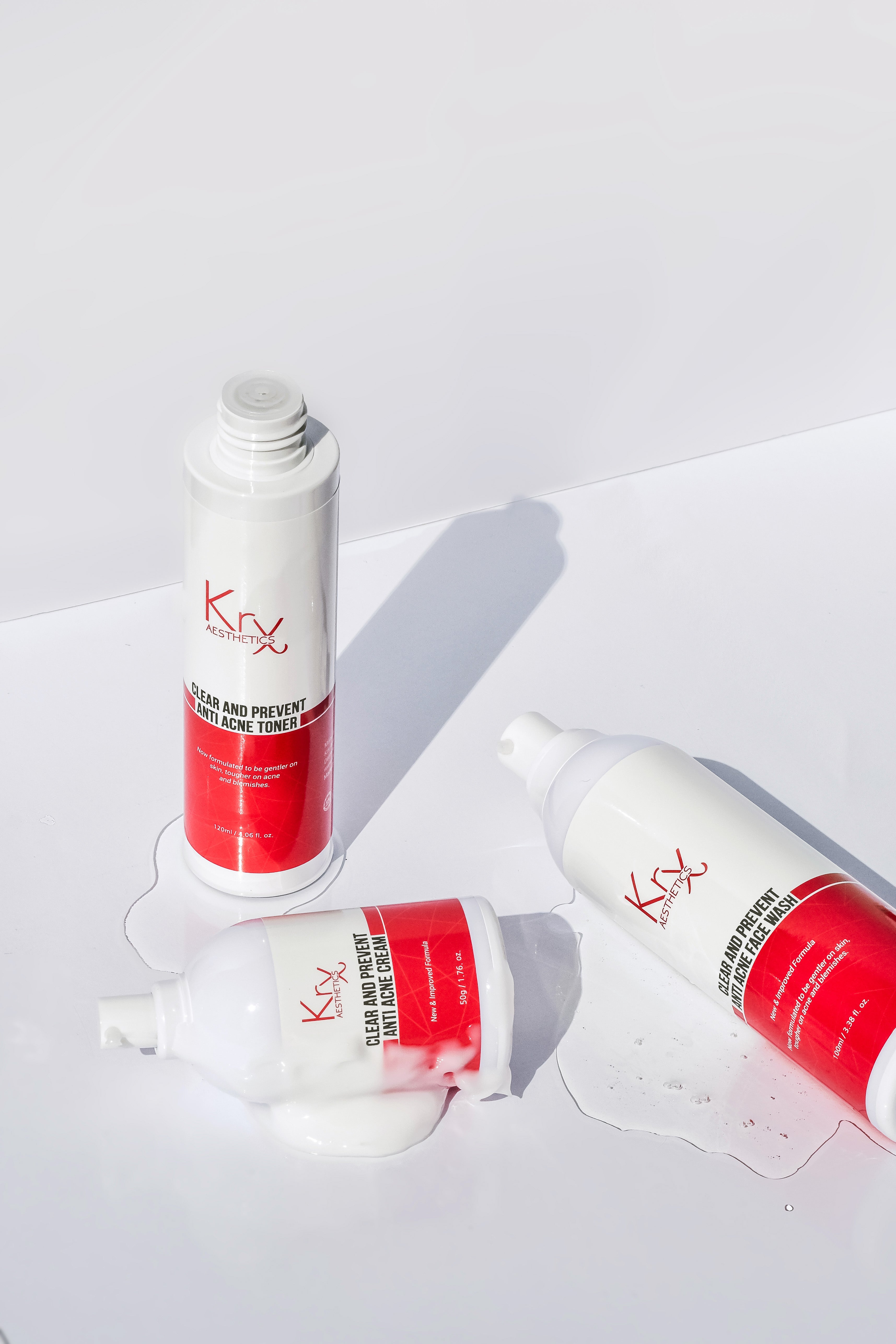 KrX Clear + Prevent Anti Acne Bundle